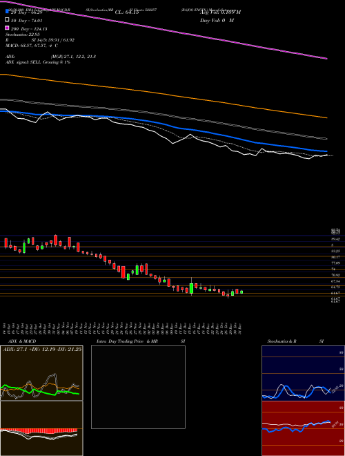 RAJOO ENGIN. 522257 Support Resistance charts RAJOO ENGIN. 522257 BSE