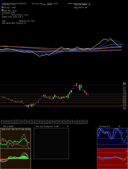 VEEJAY LAKSH 522267 Support Resistance charts VEEJAY LAKSH 522267 BSE