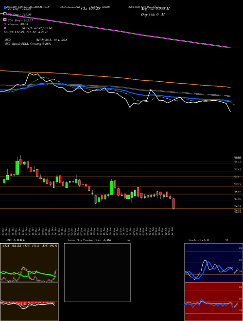 GUJ AMB EXP 524226 Support Resistance charts GUJ AMB EXP 524226 BSE