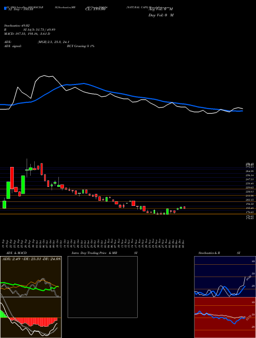 Chart Natural Caps (524654)  Technical (Analysis) Reports Natural Caps [