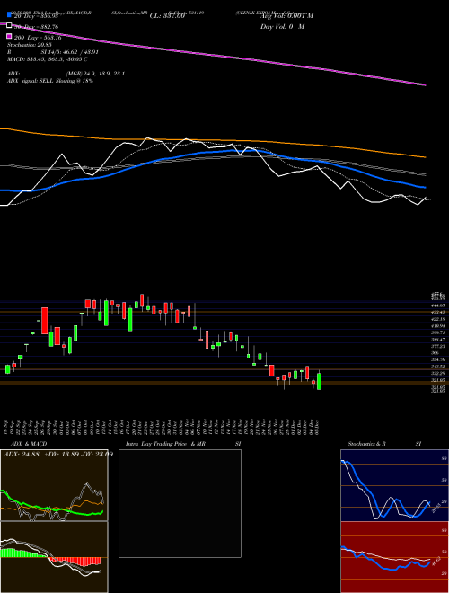 CEENIK EXPO. 531119 Support Resistance charts CEENIK EXPO. 531119 BSE