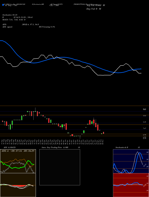 Chart Tridenttool (531972)  Technical (Analysis) Reports Tridenttool [