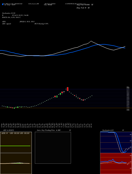 Chart Castextech (532282)  Technical (Analysis) Reports Castextech [