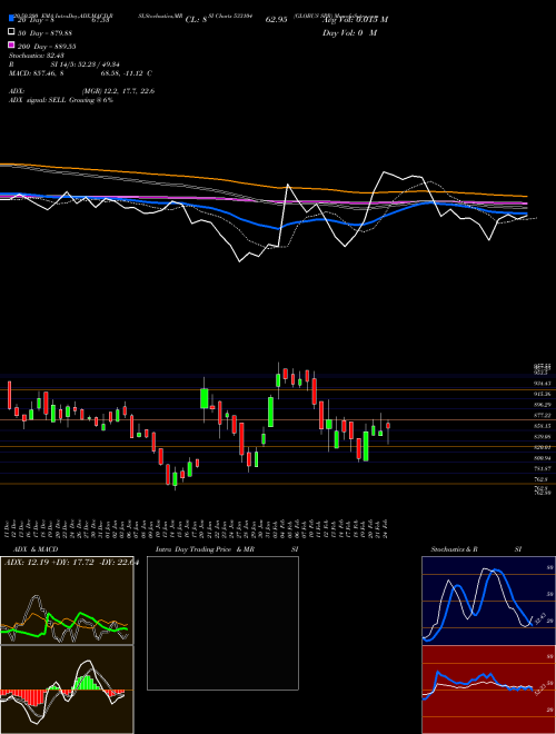 GLOBUS SPR 533104 Support Resistance charts GLOBUS SPR 533104 BSE