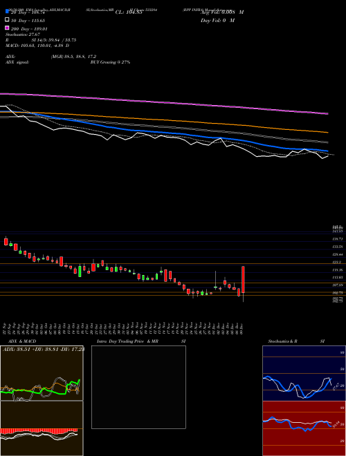 RPP INFRA 533284 Support Resistance charts RPP INFRA 533284 BSE