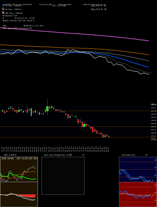 DHUNINV 533336 Support Resistance charts DHUNINV 533336 BSE