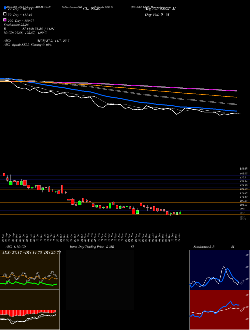 BROOKS LABS 533543 Support Resistance charts BROOKS LABS 533543 BSE