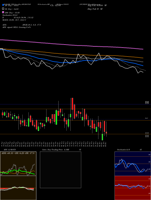ANUBHAV 538833 Support Resistance charts ANUBHAV 538833 BSE