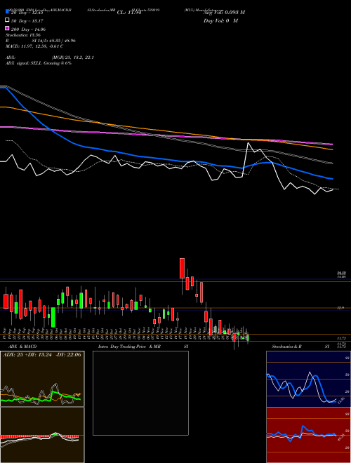 MUL 539219 Support Resistance charts MUL 539219 BSE