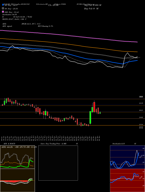 RUDRA 539226 Support Resistance charts RUDRA 539226 BSE