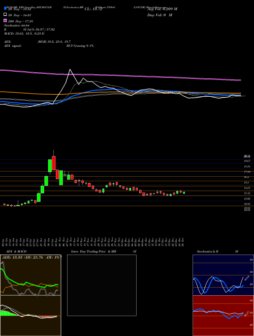 LANCER 539841 Support Resistance charts LANCER 539841 BSE