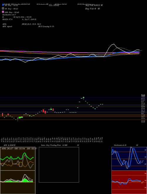 RONI 542145 Support Resistance charts RONI 542145 BSE