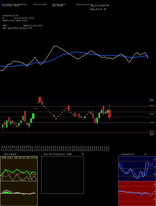 Chart Iel (543715)  Technical (Analysis) Reports Iel [