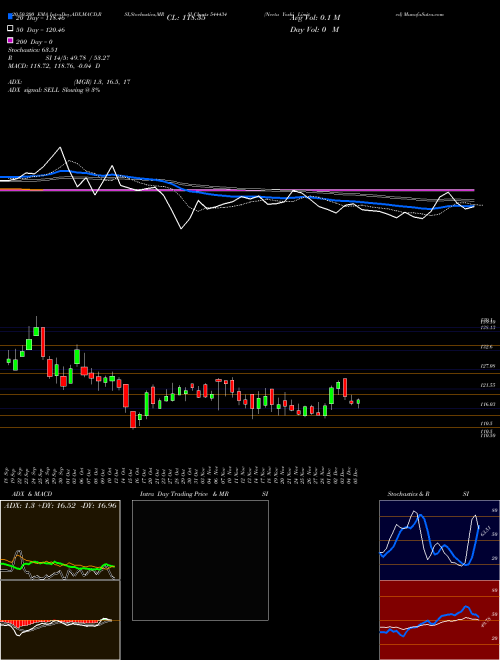 Neetu Yoshi Limited 544434 Support Resistance charts Neetu Yoshi Limited 544434 BSE