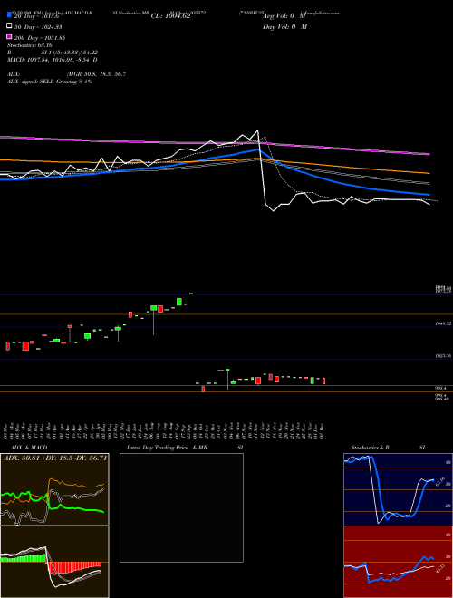 732IRFC25 935572 Support Resistance charts 732IRFC25 935572 BSE