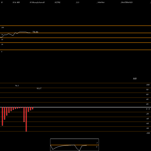 RSI & MRSI charts 364TB04925 804964 share BSE Stock Exchange 
