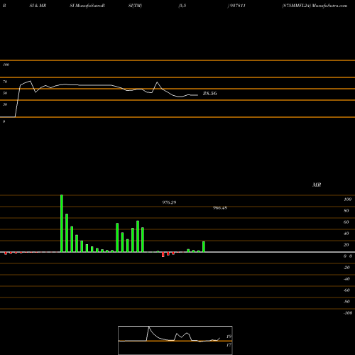 RSI & MRSI charts 875MMFL24 937811 share BSE Stock Exchange 