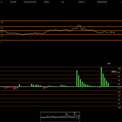 RSI & MRSI charts 1049DLSL25 937879 share BSE Stock Exchange 