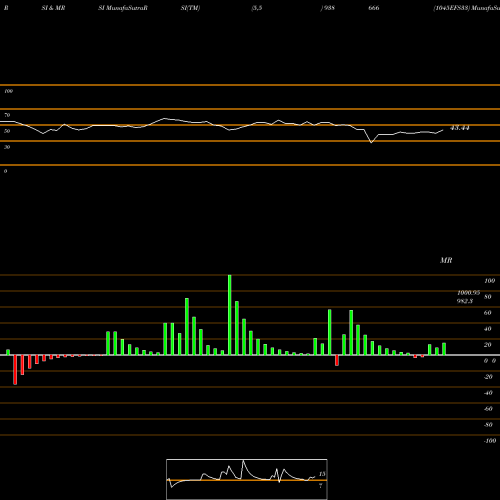 RSI & MRSI charts 1045EFS33 938666 share BSE Stock Exchange 