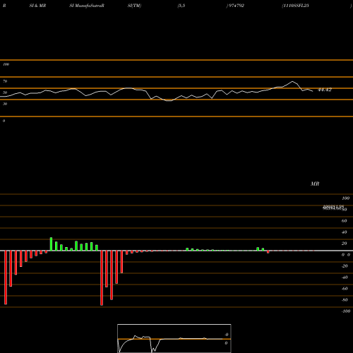 RSI & MRSI charts 1110SSFL25 974792 share BSE Stock Exchange 
