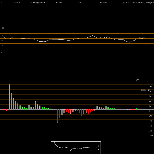 RSI & MRSI charts USFBL-11%-28-6-31-PVT 975790 share BSE Stock Exchange 