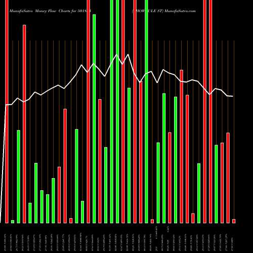 Money Flow charts share 501833 CHOWGULE ST BSE Stock exchange 