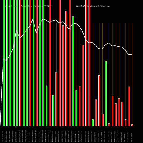 Money Flow charts share 507488 G.M.BREWERI BSE Stock exchange 