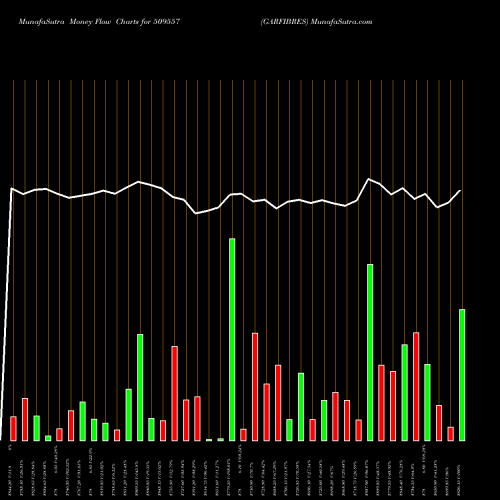 Money Flow charts share 509557 GARFIBRES BSE Stock exchange 