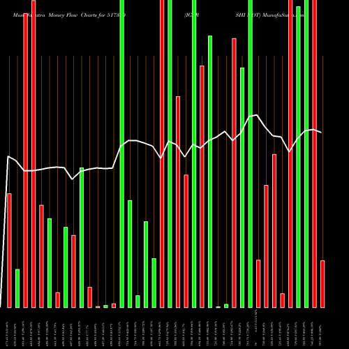 Money Flow charts share 517380 IGARSHI MOT BSE Stock exchange 