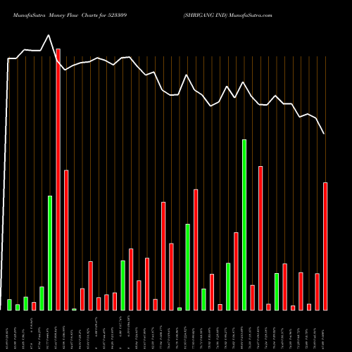 Money Flow charts share 523309 SHRIGANG IND BSE Stock exchange 