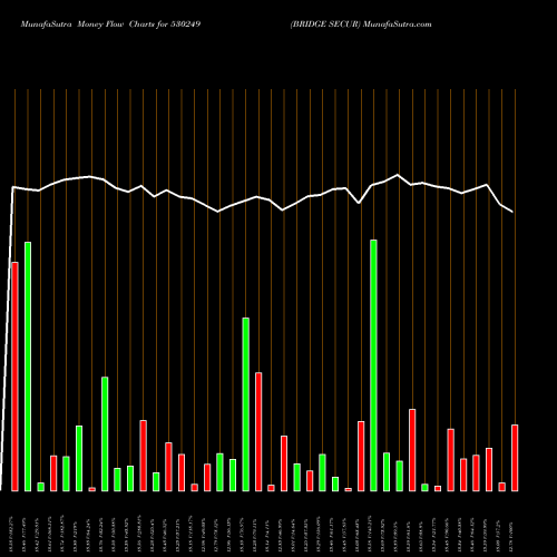 Money Flow charts share 530249 BRIDGE SECUR BSE Stock exchange 
