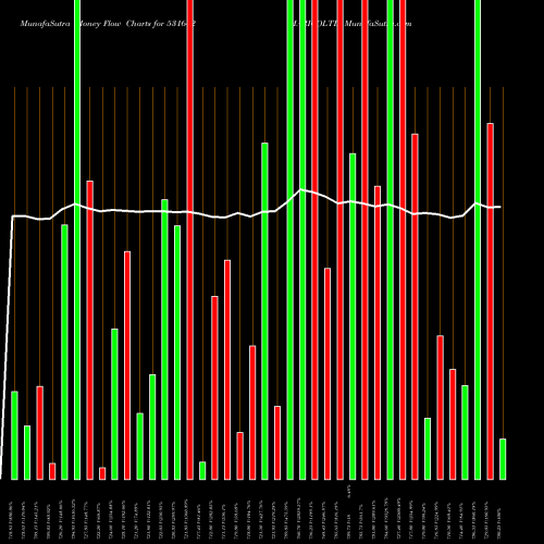 Money Flow charts share 531642 MARICOLTD BSE Stock exchange 