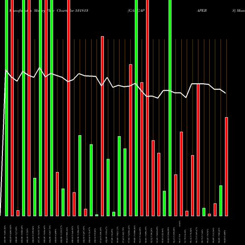 Money Flow charts share 531813 GANGAPAPERS BSE Stock exchange 