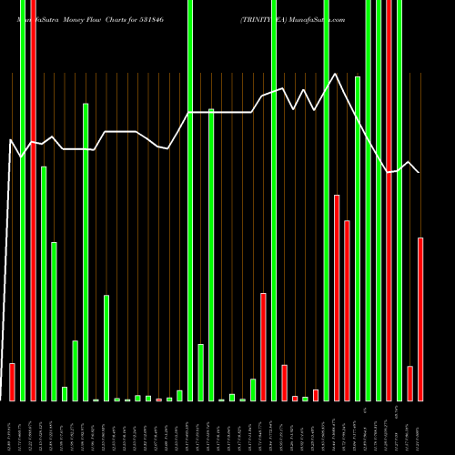 Money Flow charts share 531846 TRINITYLEA BSE Stock exchange 