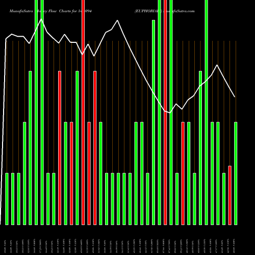 Money Flow charts share 544094 EUPHORIAIT BSE Stock exchange 
