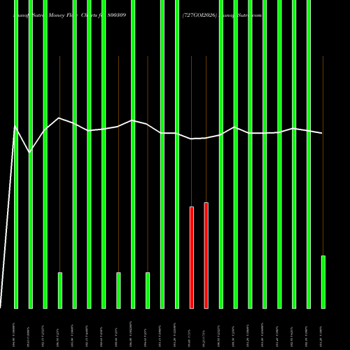 Money Flow charts share 800309 727GOI2026 BSE Stock exchange 