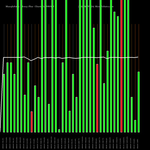 Money Flow charts share 936953 1025MHFL24 BSE Stock exchange 