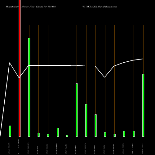 Money Flow charts share 938198 1075KLM27 BSE Stock exchange 