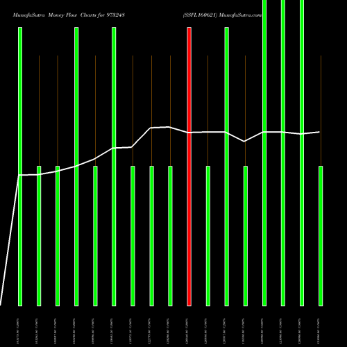 Money Flow charts share 973248 SSFL160621 BSE Stock exchange 