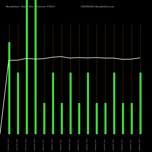 Money Flow charts share 973374 726NHAI38 BSE Stock exchange 
