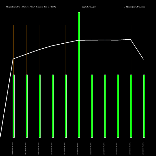 Money Flow charts share 974302 1206FCL25 BSE Stock exchange 