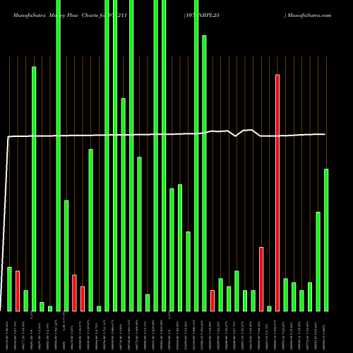 Money Flow charts share 975211 1075NBPL25 BSE Stock exchange 