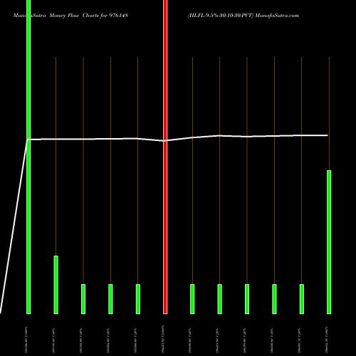 Money Flow charts share 976148 HLFL-9.5%-30-10-30-PVT BSE Stock exchange 