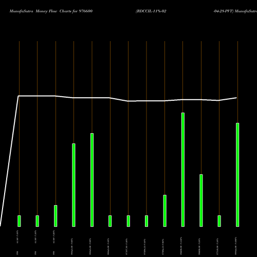 Money Flow charts share 976600 RDCCIL-11%-02-04-28-PVT BSE Stock exchange 