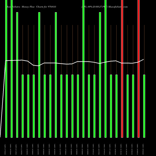 Money Flow charts share 976855 NFL-10%-25-03-27-PVT BSE Stock exchange 