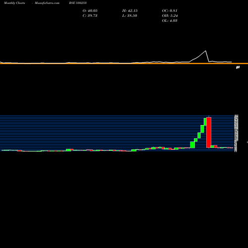 Monthly charts share 530253 RAJ.TUBE MFG BSE Stock exchange 