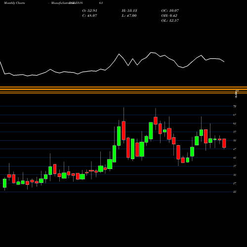 Monthly charts share 531861 JOINDRE CAPI BSE Stock exchange 