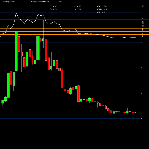 Monthly charts share 538607 TOYAMIND BSE Stock exchange 