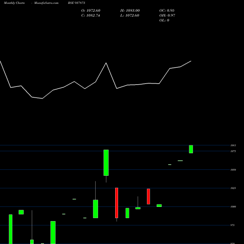 Monthly charts share 937875 11DLSL25 BSE Stock exchange 