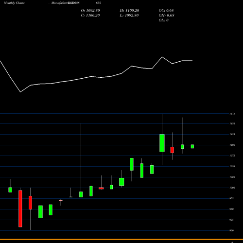 Monthly charts share 938650 EFSL210723 BSE Stock exchange 